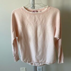Ted Baker Babell light pink cotton sweater, size 2/ Small